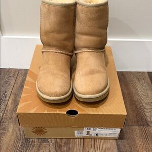UGG Classic short sand boots